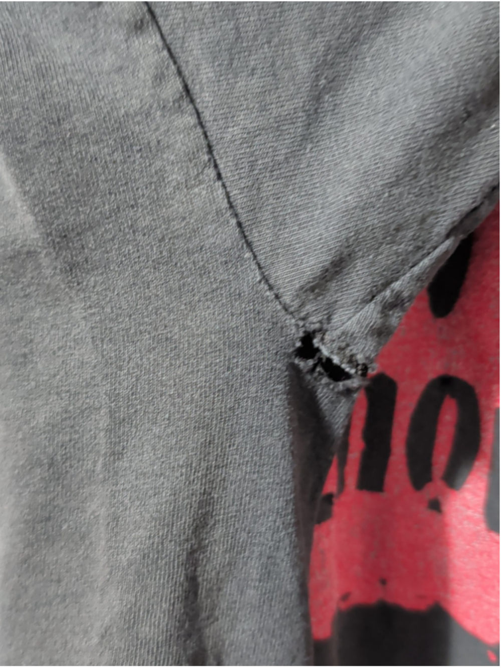 Vintage McDonald's T-Shirt Are You Mac Enough Black Distressed Bleach Stain XL - Picture 8 of 8